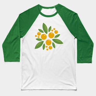 Yellow Berries Baseball T-Shirt